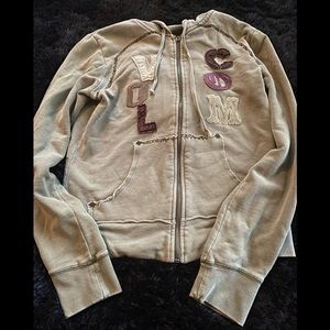 Volcom zip up hoodie